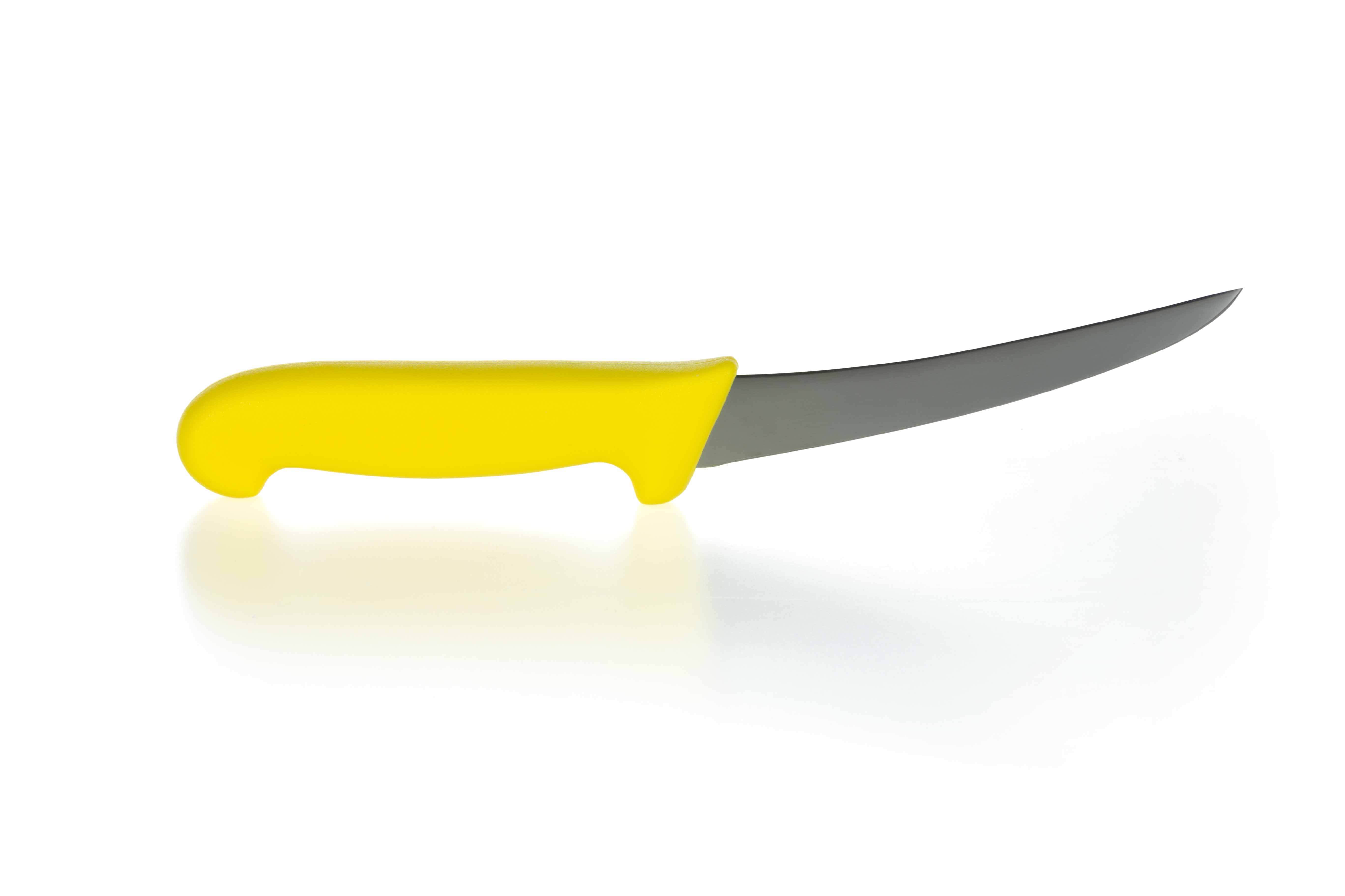 Ausbeinmesser 15 cm, gebogen - halb-flexibel